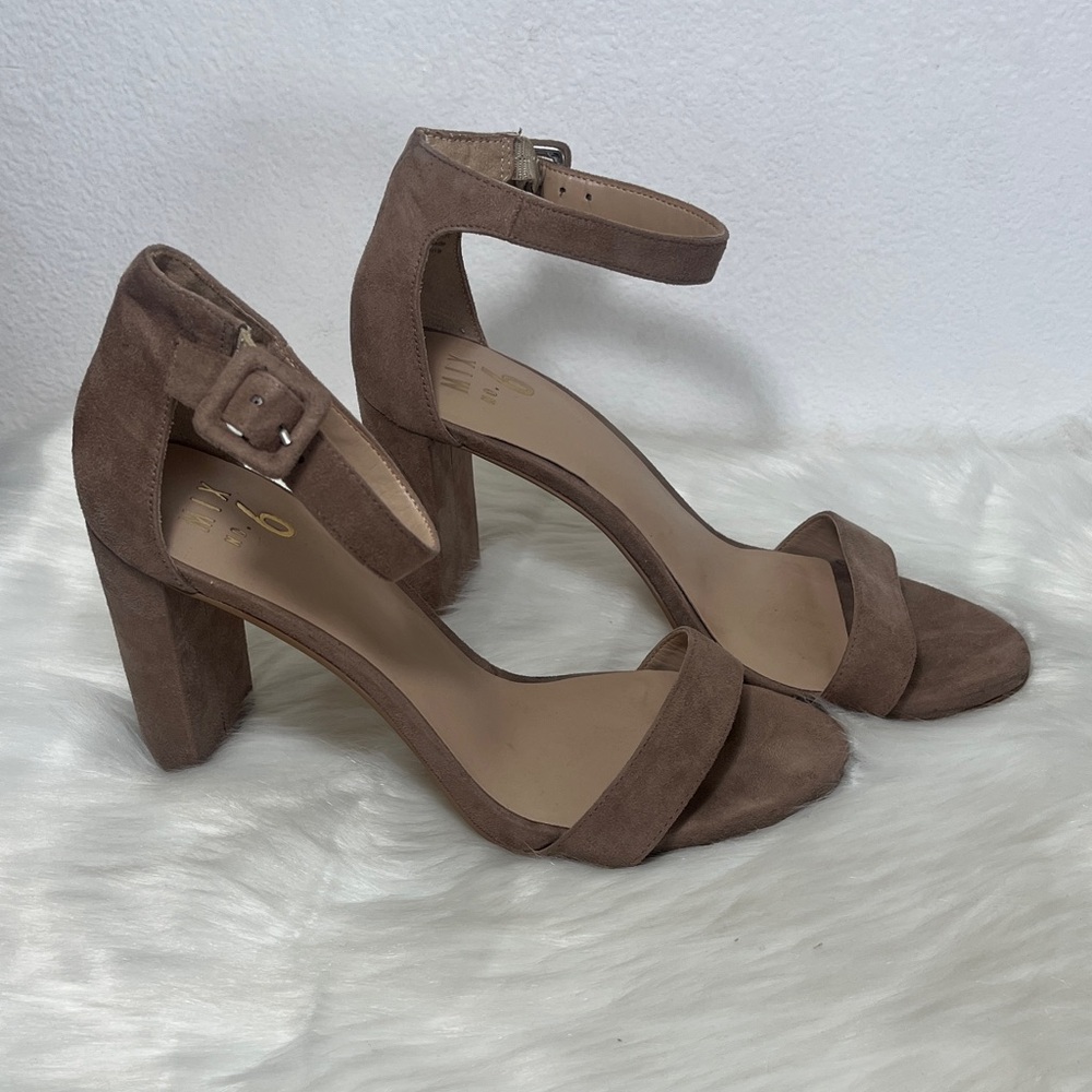 Mix No. 6 Tan Neutral Heel Sandals